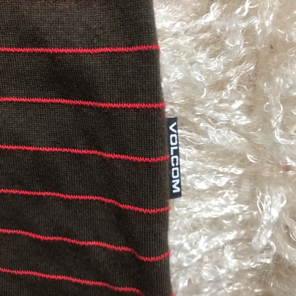 NWT Volcom Classic Fit Brown Polo - Picture 4 of 5